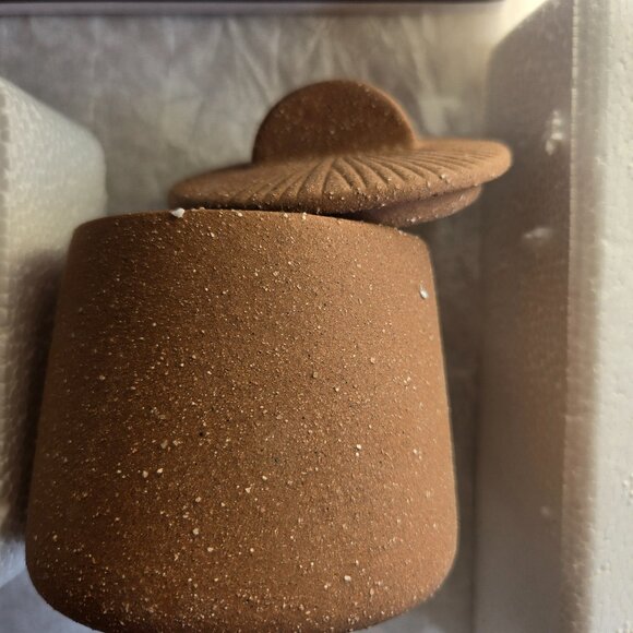 Citrine Spice Jars, set of 2 - Picture 1 of 4